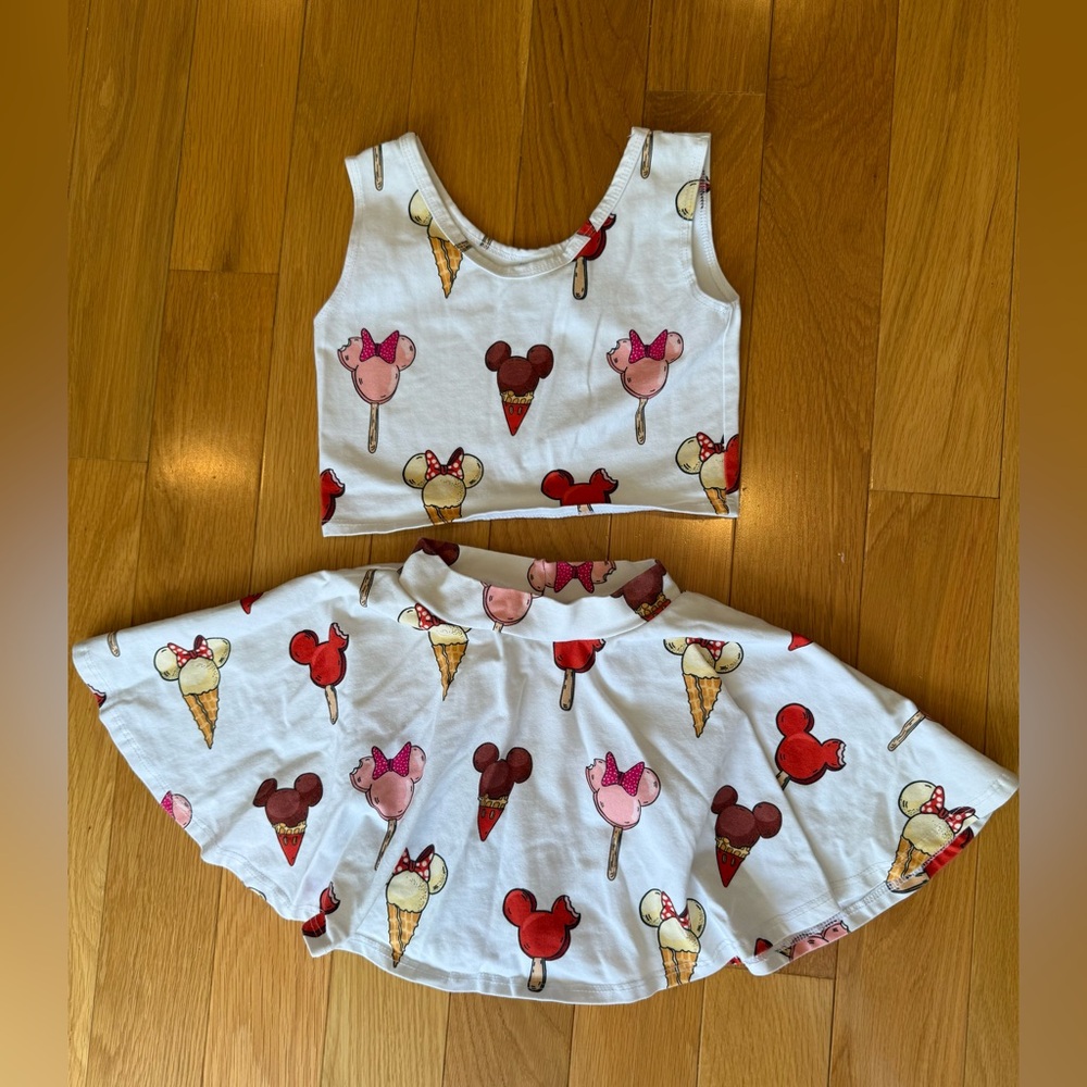 Wild Rich Kids Ice Cream and Mickey Mouse cone 2 piece